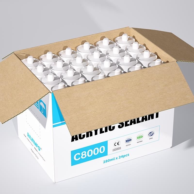 सील और सजावट के लिए अनुकूलित BILIN C8000 एक्रिलिक कैल्किंग सीलेंट