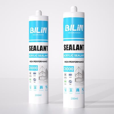 लचीला एकल घटक स्पष्ट एक्रिलिक सील करने योग्य अनुकूलन के लिए caulking