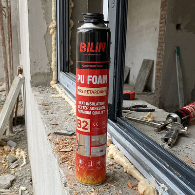 कस्टम ब्रांड अग्निरोधक पॉलीयूरेथेन फोम स्प्रे सस्ती कीमत लौ retardant विस्तार फोम आपूर्तिकर्ता